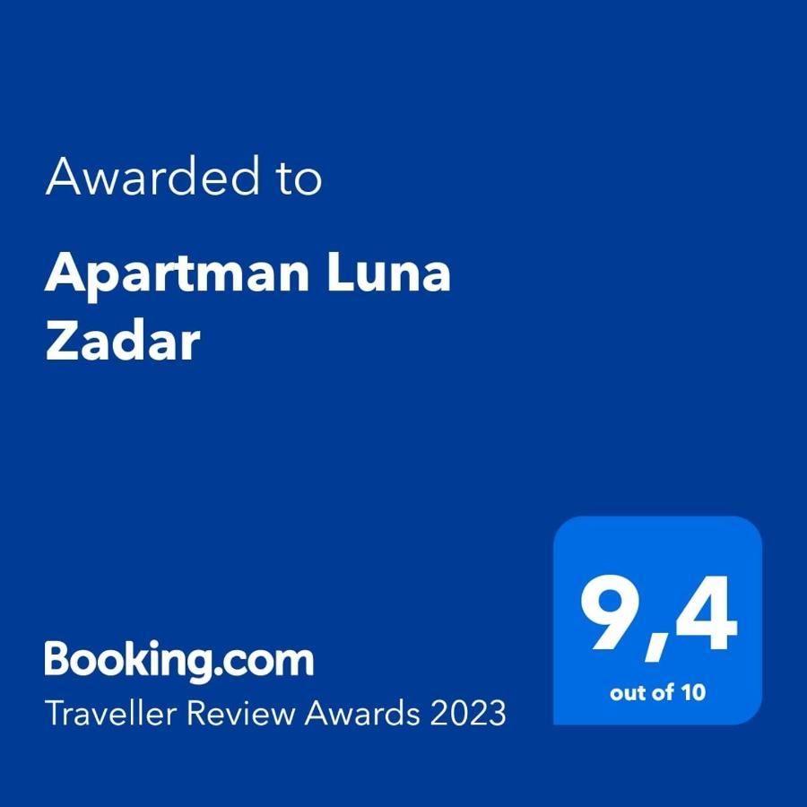 Apartman Luna Zadar Exterior foto